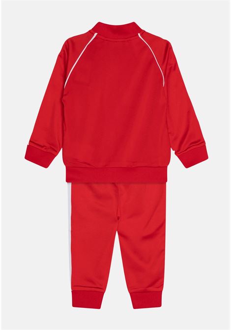 Tuta Adicolor Firebird Infant rossa da neonato ADIDAS ORIGINALS | IX7623.